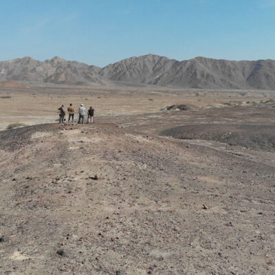 Timothy Alberino and team searching for a legendary treasure in the deserts of Paracas, Peru.