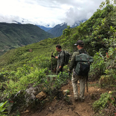 Timothy Alberino on expedition to a lost city in the Andes mountains of Peru.