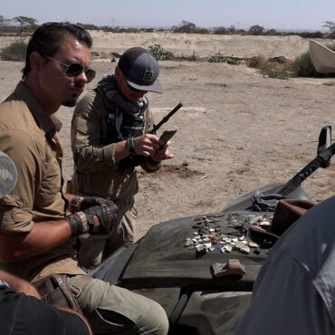 Timothy Alberino and team searching for a legendary treasure in the deserts of Paracas, Peru.