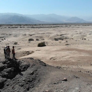 Timothy Alberino and team searching for a legendary treasure in the deserts of Paracas, Peru.