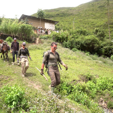Timothy Alberino on expedition to a lost city in the Andes mountains of Peru.