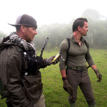 Timothy Alberino exploring the ruins of a lost city in the Andes mountains of Peru.