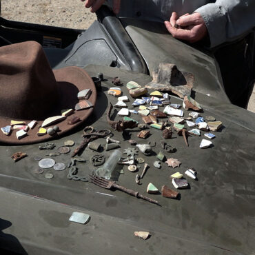 Timothy Alberino and team searching for a legendary treasure in the deserts of Paracas, Peru.